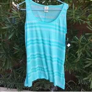 Soft sheer tank Lightweight sleeveless tee
